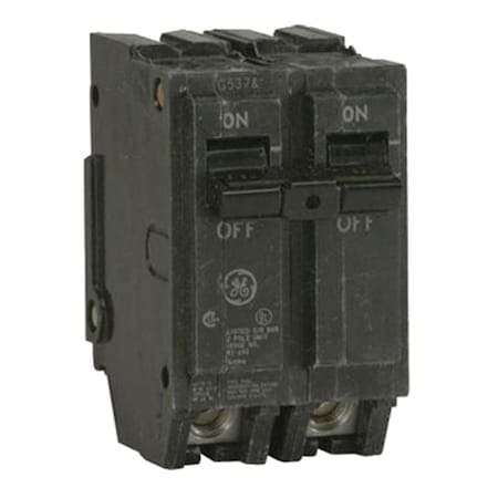 Ge Industrial Solutions Circuit Breaker, THQL Series, 100A, 2 Pole, 120/240V AC, 10kA at 120/240V AC GE577094